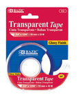 Transparent Tape 3/4" X 1296" w/ Dispenser
