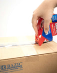 Heavy Duty Super Clear Packing Tape w/ Dispenser 1.88" x 27.3 Yards