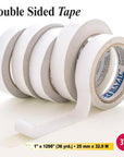 Double Sided Tape 1" X 36 Yard (1296")