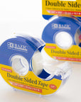Double Sided Permanent Tape 3/4" X 500" w/ Dispenser