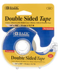Double Sided Permanent Tape 3/4" X 500" w/ Dispenser