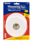 Double Sided Foam Mounting Tape 0.5" X 200" (2/Pack)