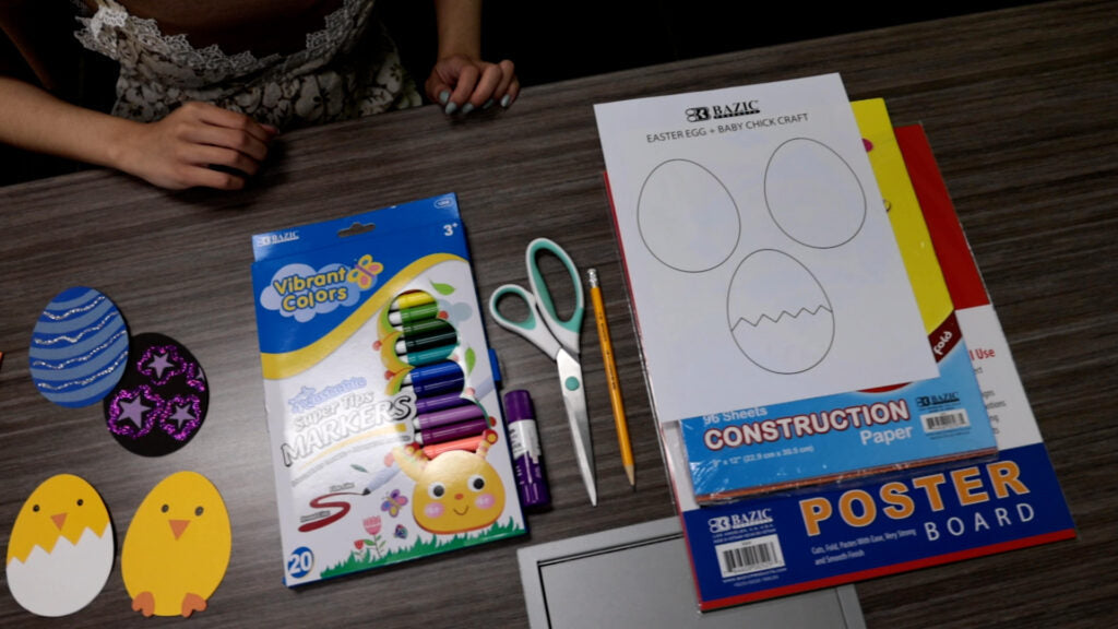 Easter Egg + Baby Chick Craft