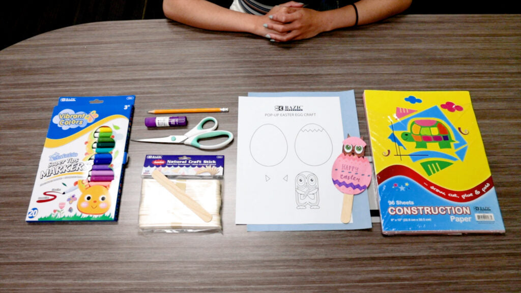 Pop-Up Easter Egg Craft