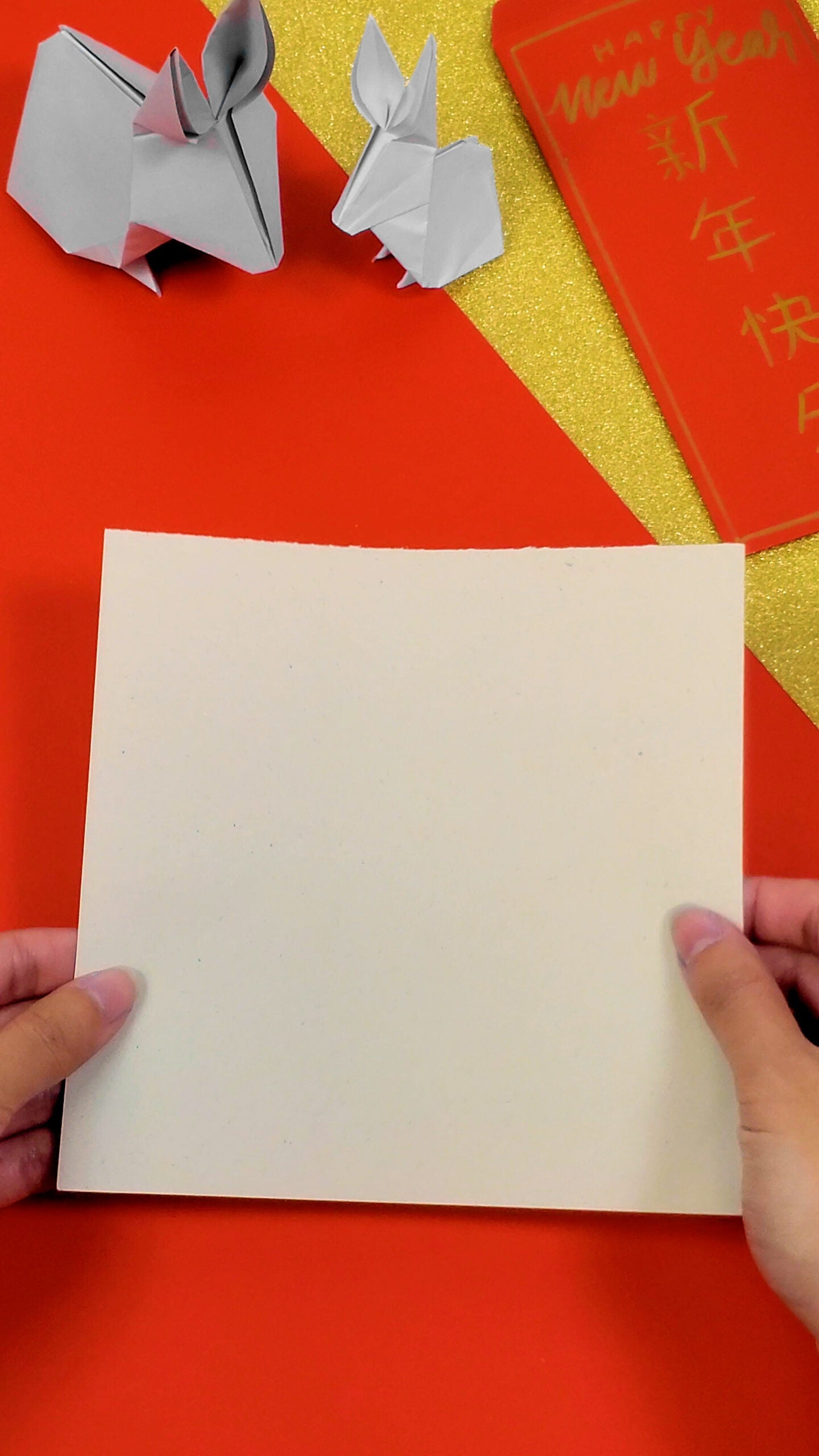 Lunar New Year 2023 - Rabbit Origami