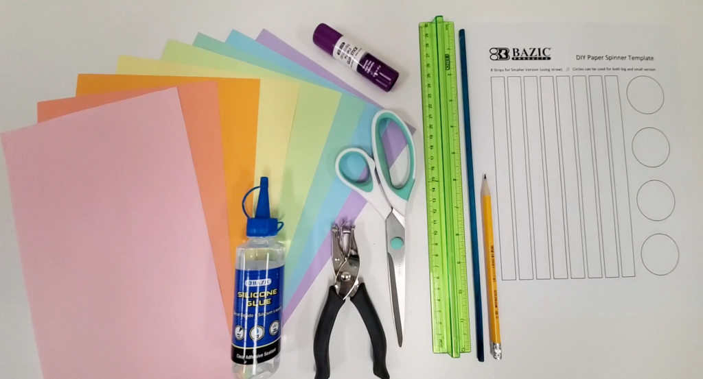 Fun Paper Spinner DIY