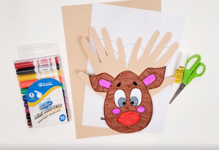 DIY Santa & Reindeer Crafts