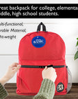 Basic 16" Red Backpack