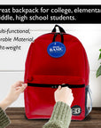 Basic 16" Burgundy Backpack