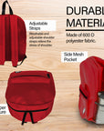 Basic 16" Burgundy Backpack