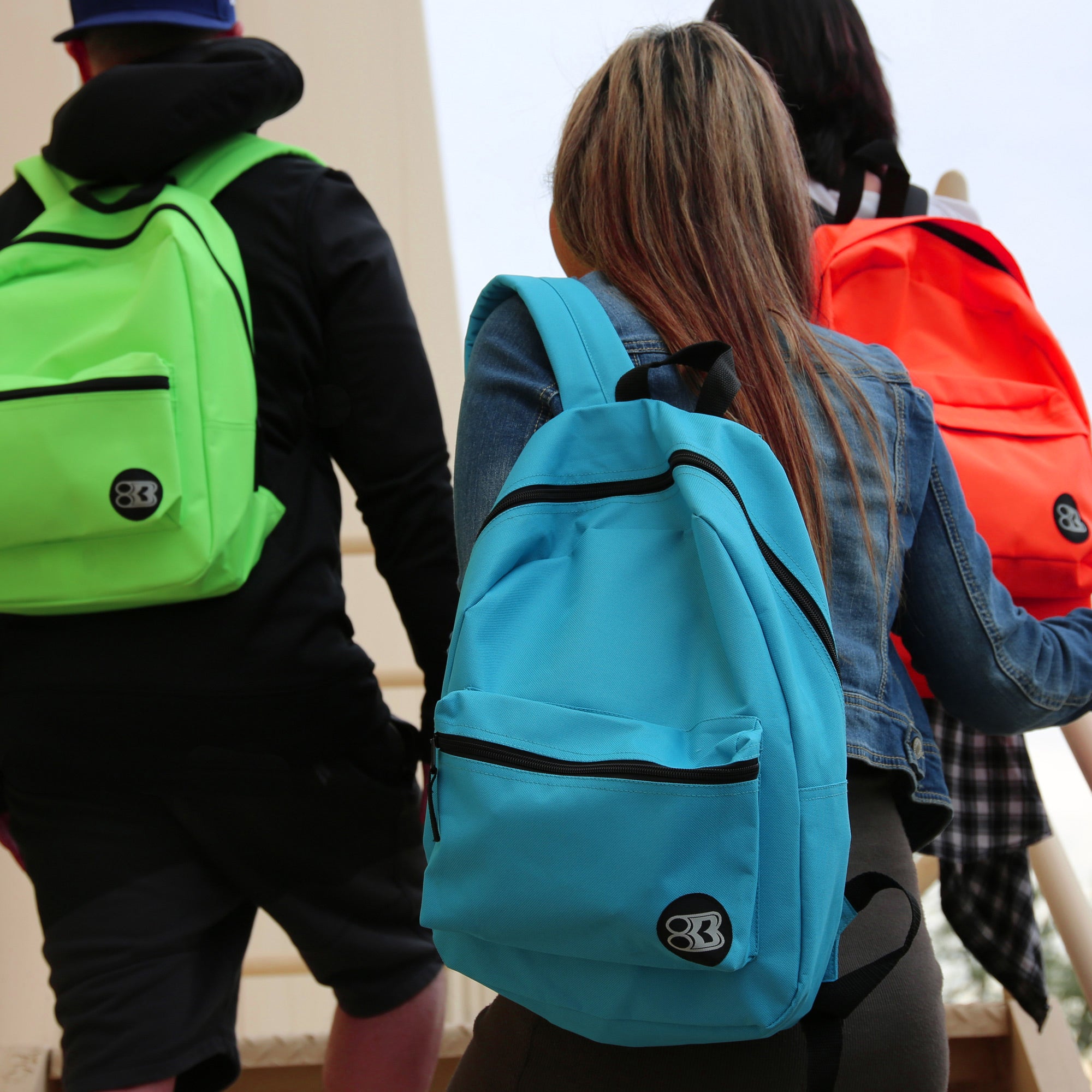 Basic 16&quot; Navy Blue Basic Backpack