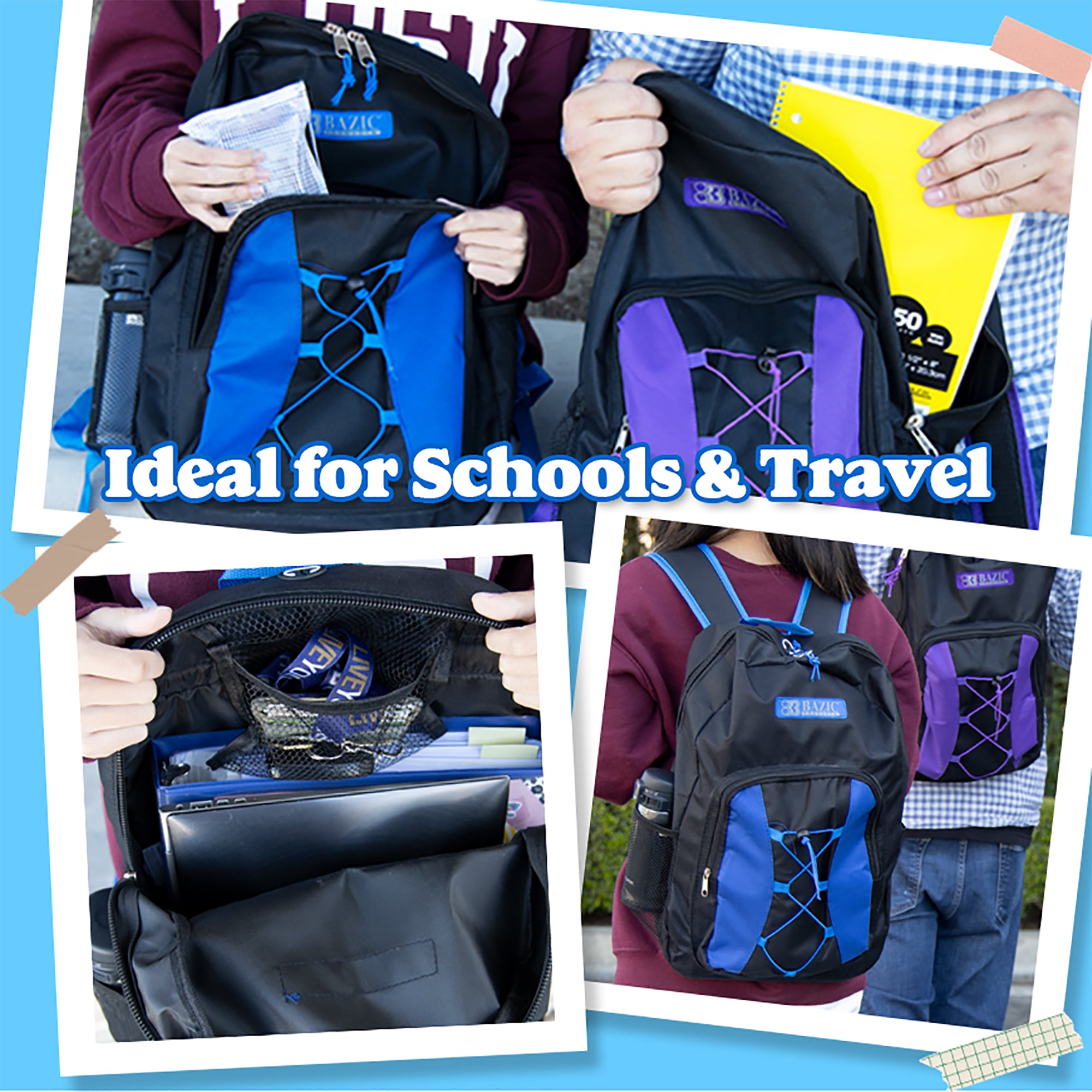 Bungee Backpack 17&quot;
