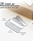 Replacement Razor Blade w/ Tube (8/Tube)