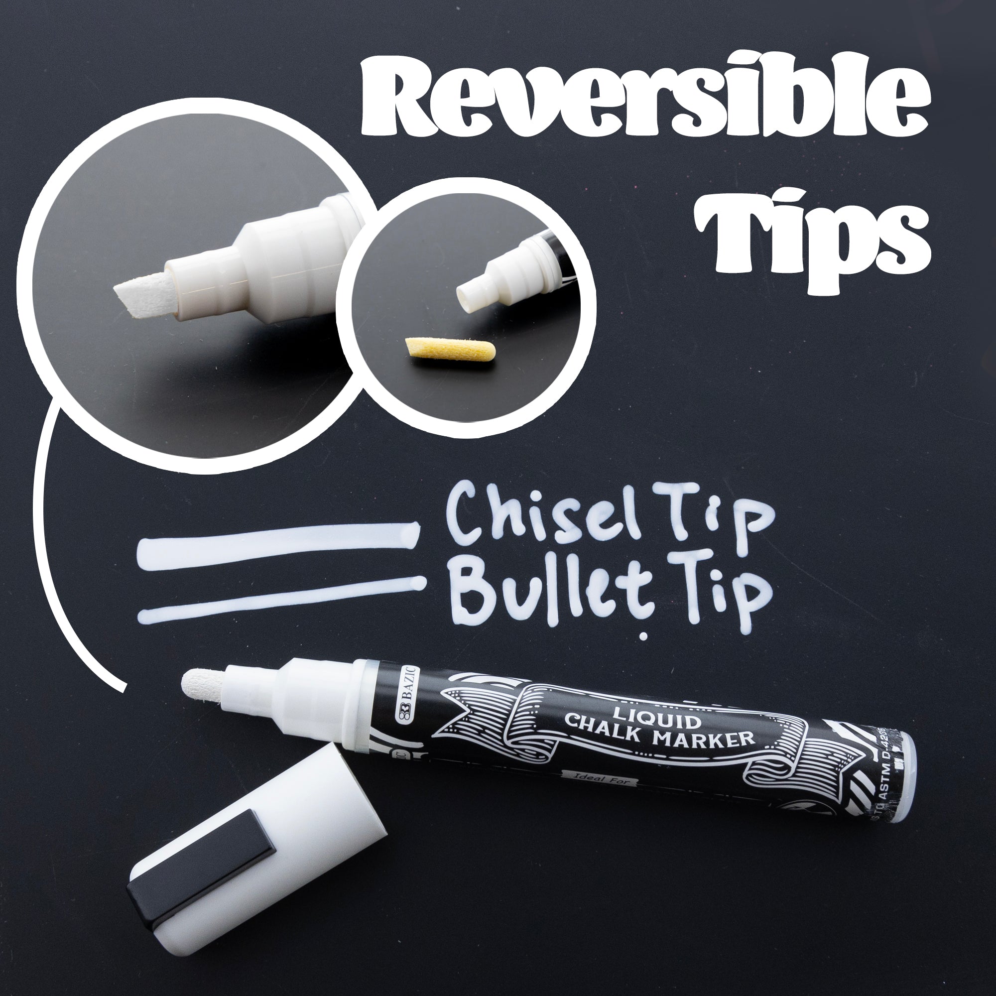 White Liquid Chalk Markers