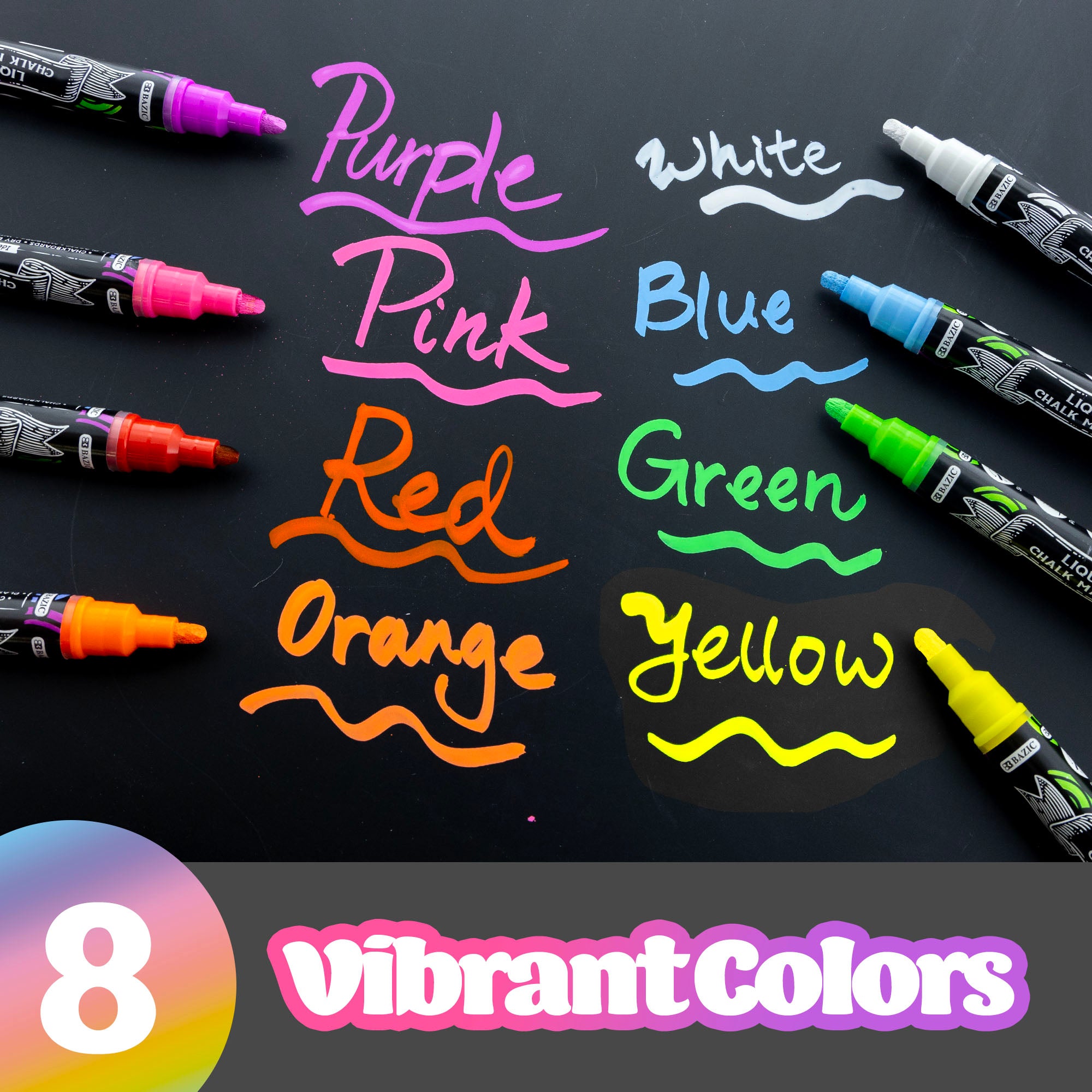 Color Liquid Chalk Markers