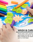 Washable Markers Broad Line Jumbo 10 Colors