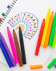 Washable Markers Broad Line Jumbo 10 Colors