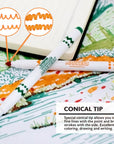 Washable Markers Super Tip 10 Color