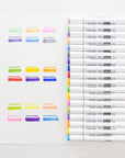 Dual Tip Alcohol-Based Markers 6 Primary Colors