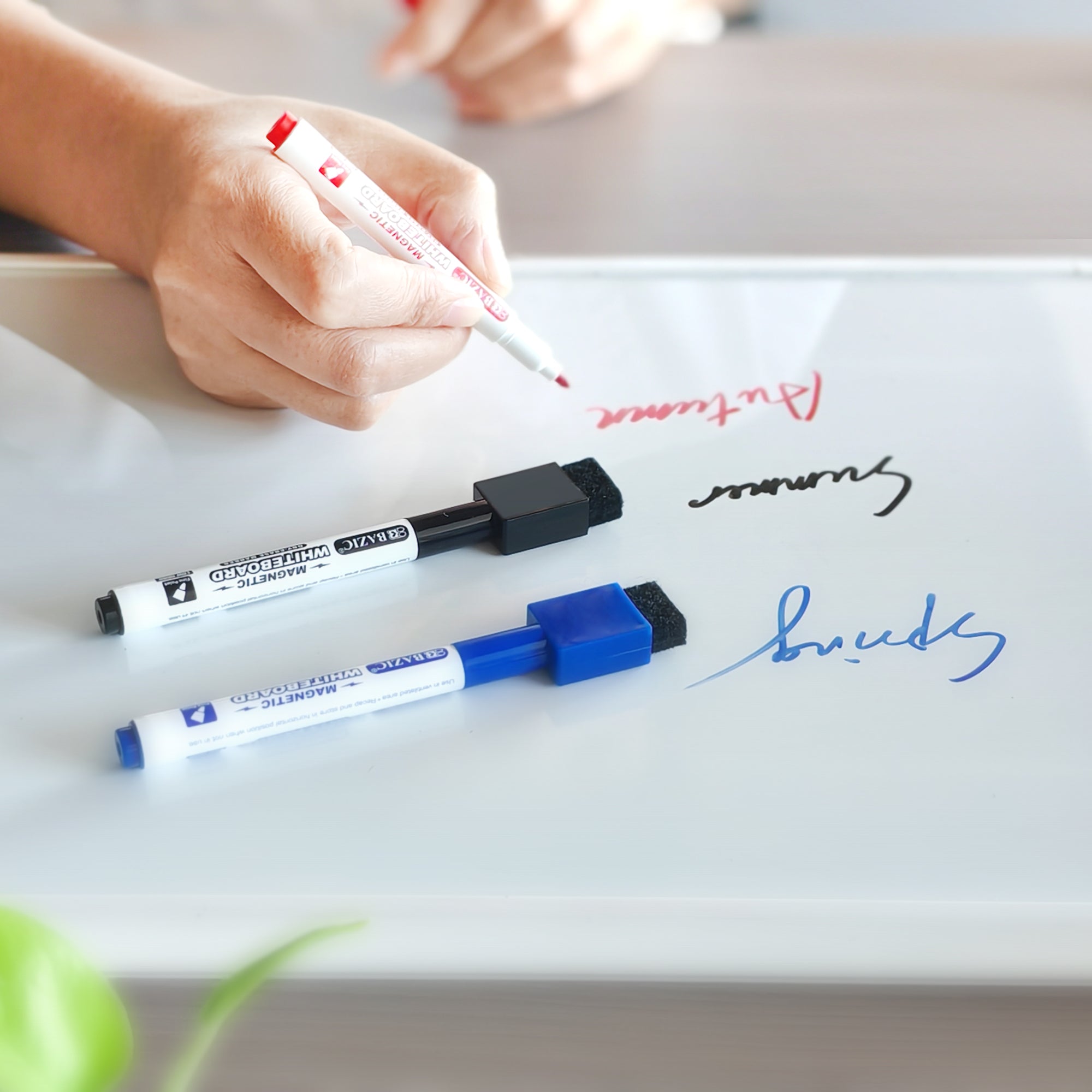 Magnetic Assorted Color Dry-Erase Markers (3/Pack)