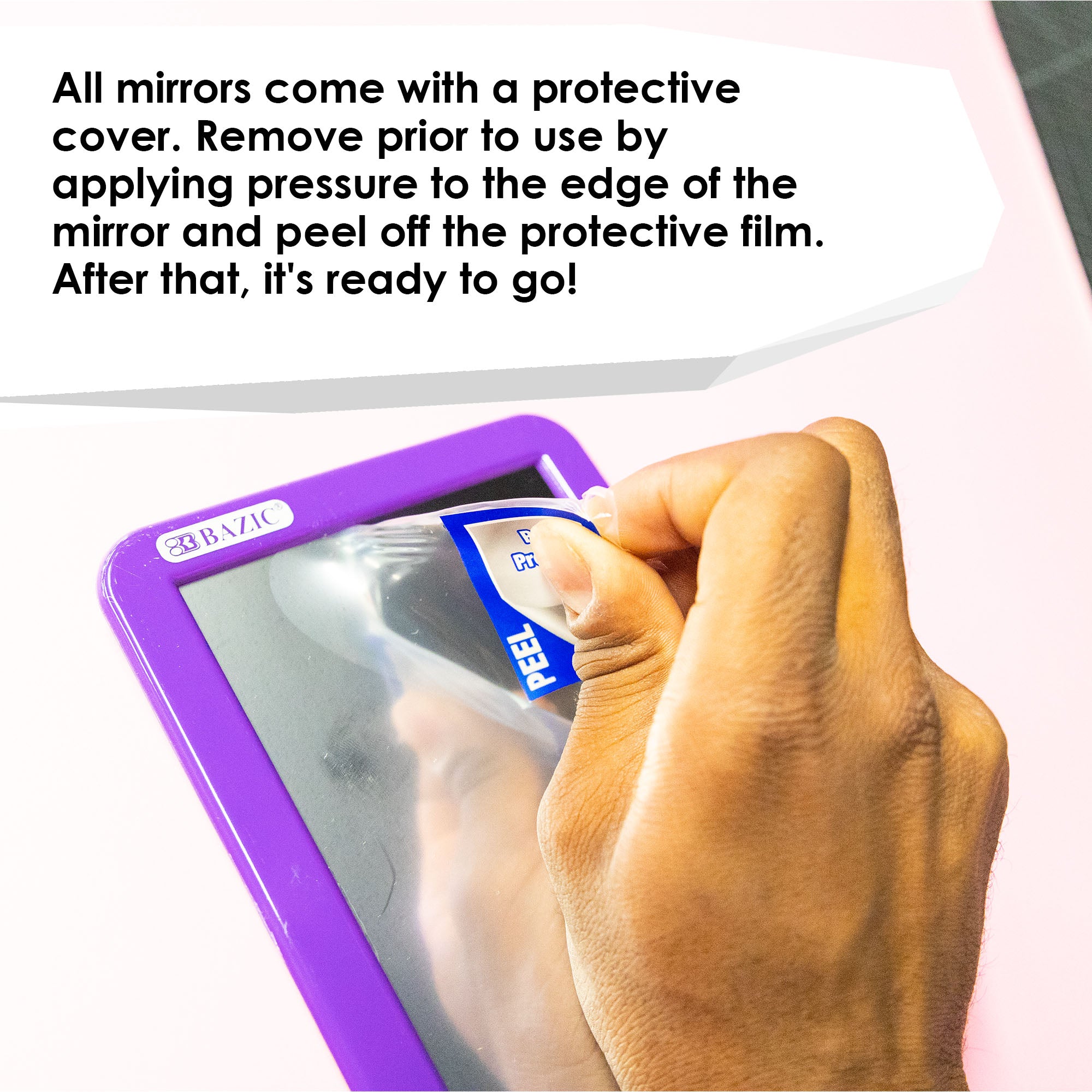 Magnetic Locker Mirror