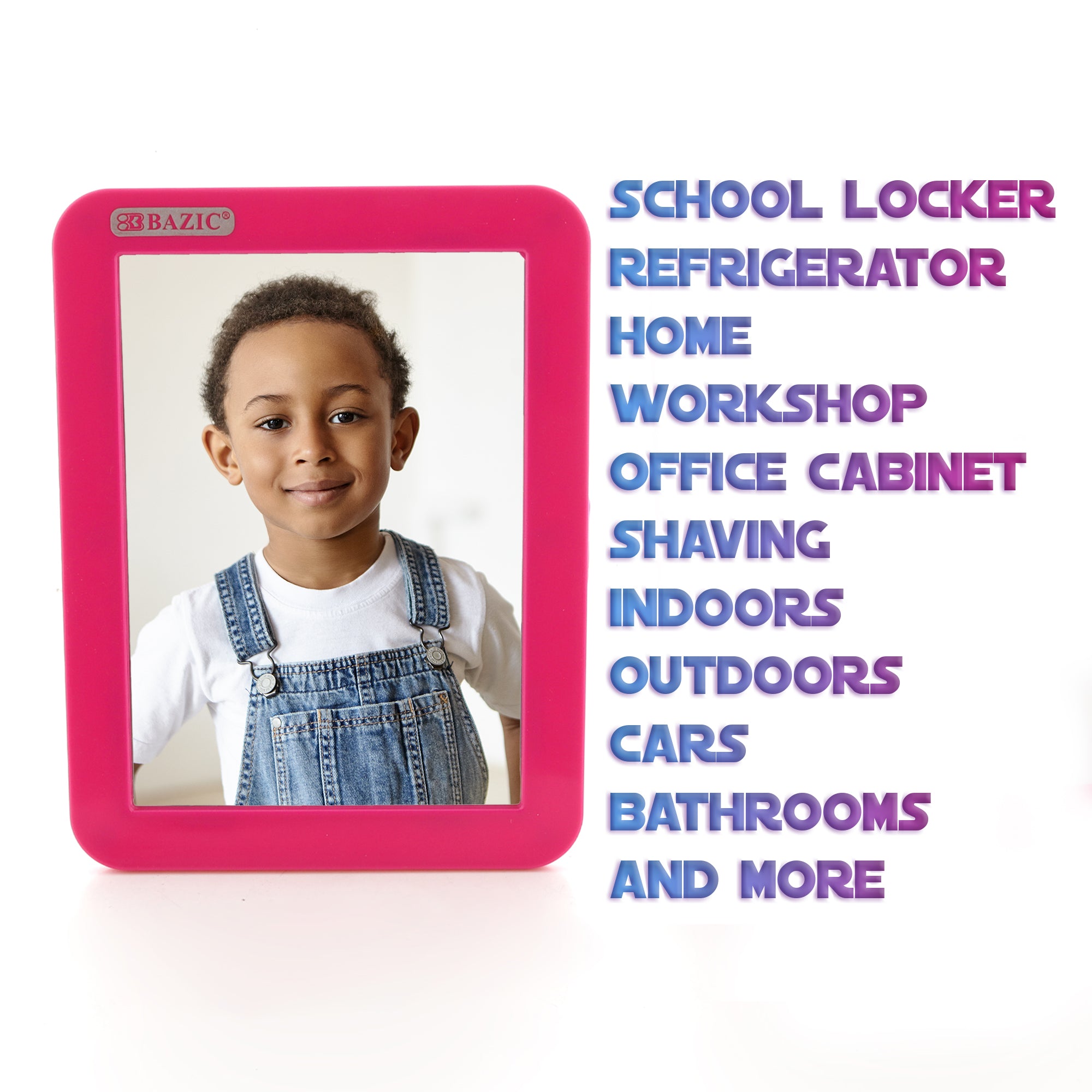 Magnetic Locker Mirror