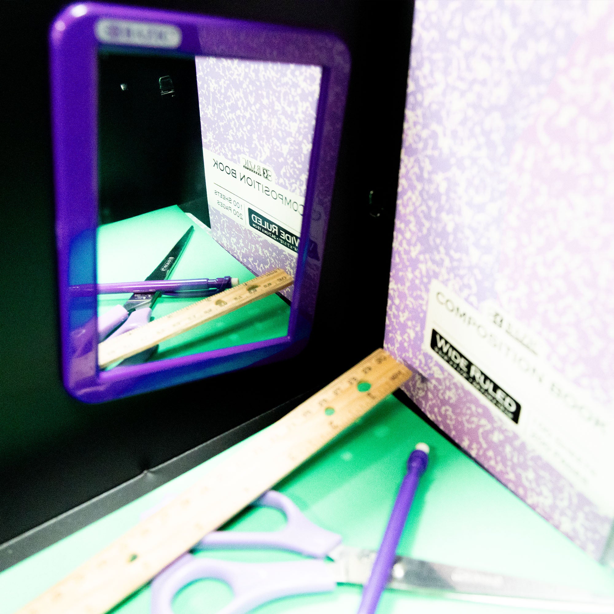 Magnetic Locker Mirror