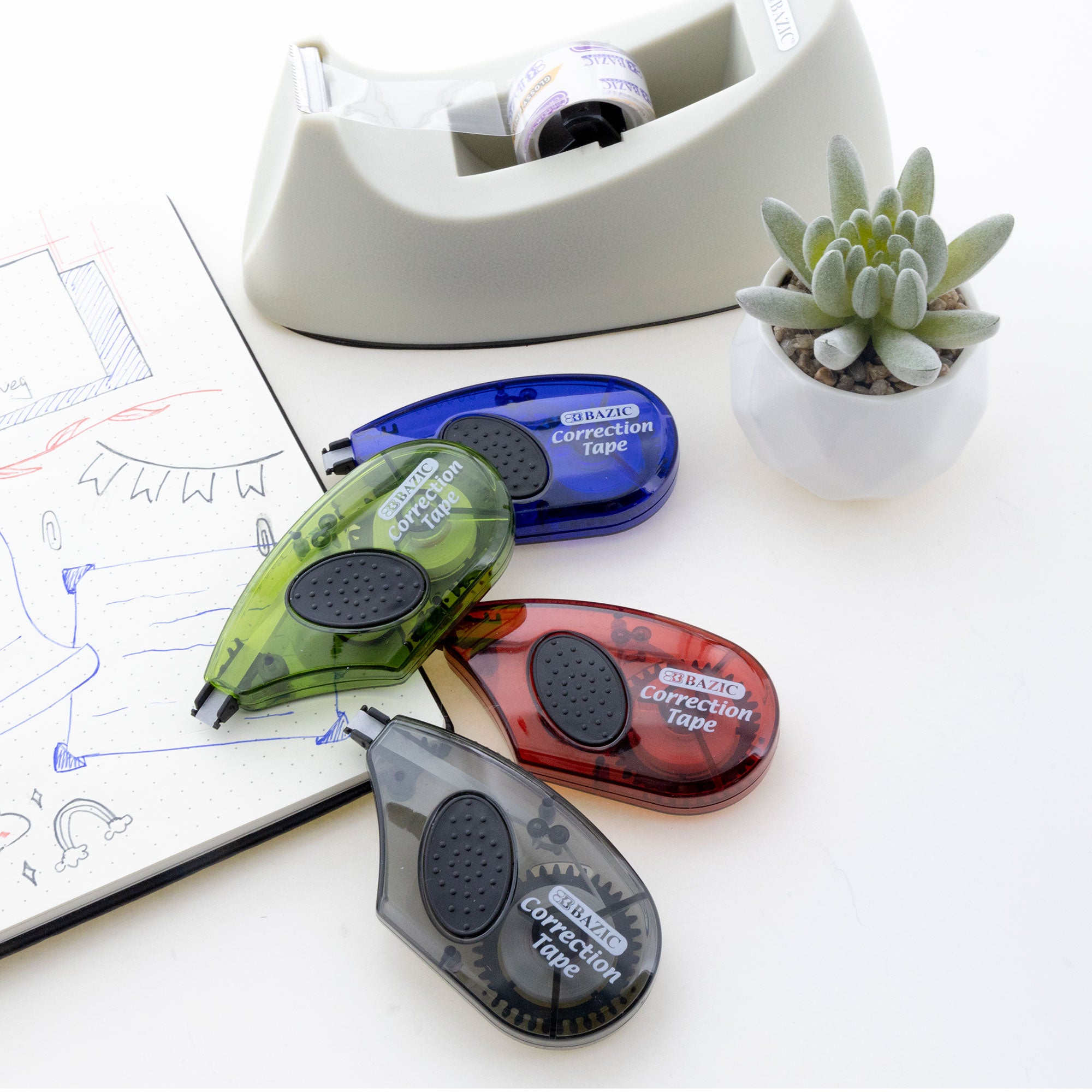 Correction Tape w/ Grip 5 mm x 236&quot;