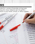 Nova (12/Pack) Red Color Stick Pen