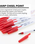 Nova (12/Pack) Red Color Stick Pen