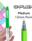 G-Flex 4 Color Oil-Gel Ink Pen w/ Cushion Grip