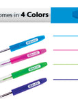 G-Flex 4 Color Oil-Gel Ink Pen w/ Cushion Grip