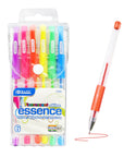 Essence Gel Pen 6 Fluorescent Color w/ Cushion Grip