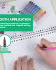 10 Color Retractable Pen