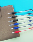 Essence Gel-Pen Asst Color w/ Cushion Grip (6/Pack)