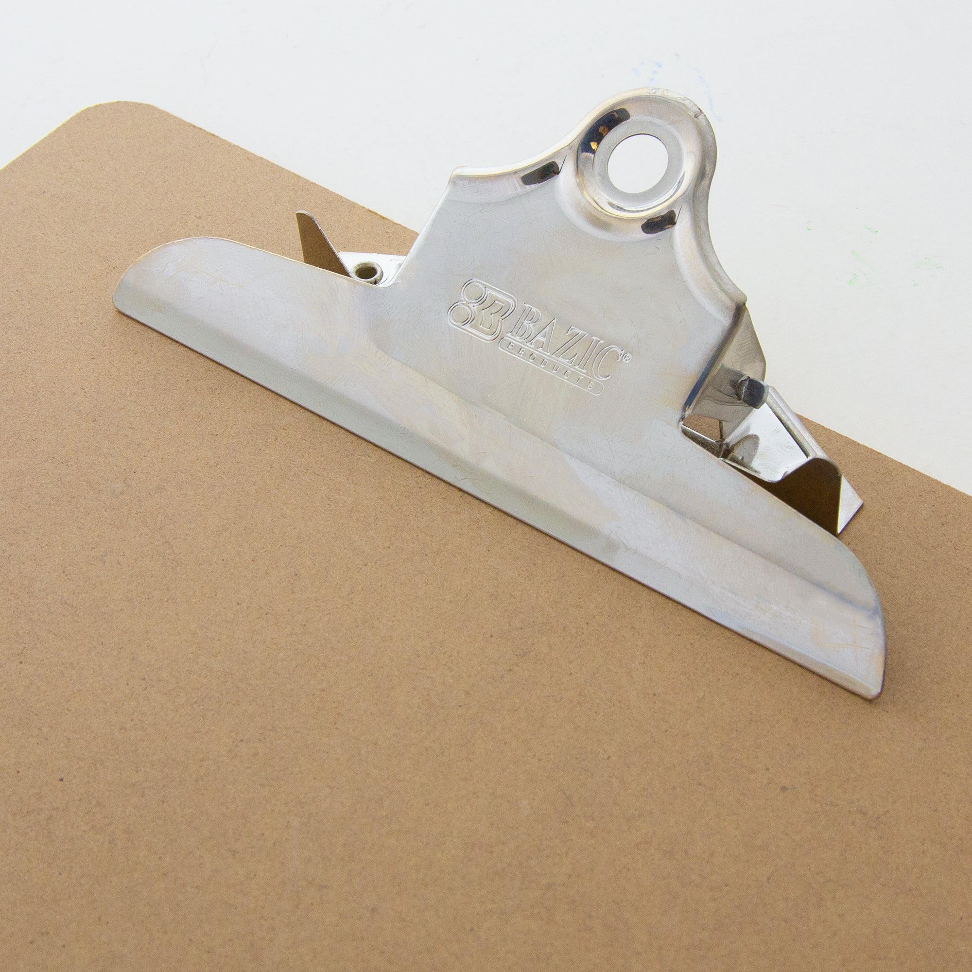 Hardboard Clipboard w/ Sturdy Spring Clip - Legal Size