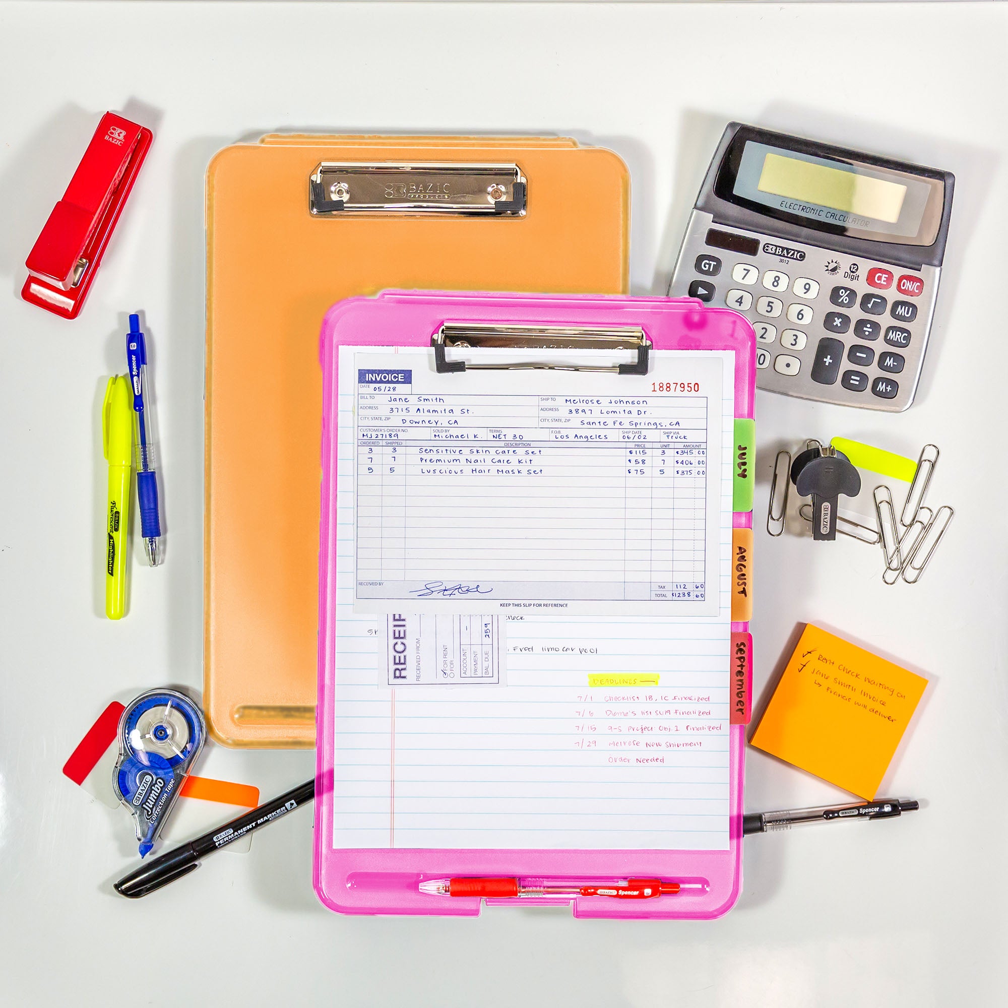 Clipboard Storage Case - Translucent