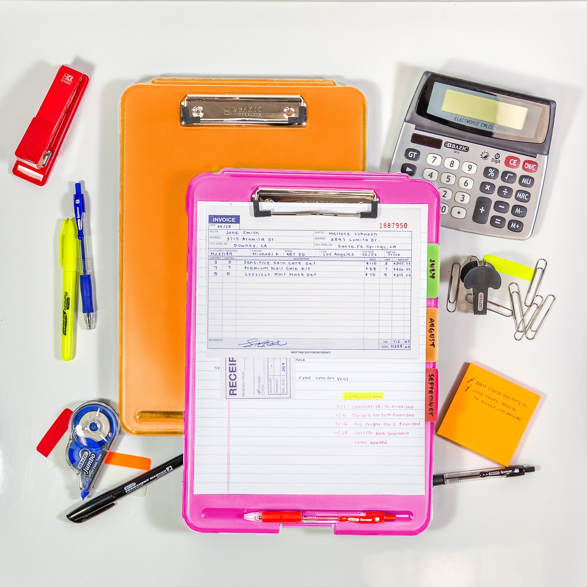 Clipboard Storage Case - Translucent