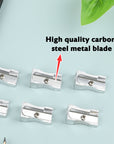 Single Hole Metal Pencil Sharpener (6/Pack)