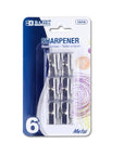 Single Hole Metal Pencil Sharpener (6/Pack)