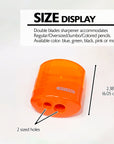 Sophie Dual Hole Sharpener w/ Square Receptacle