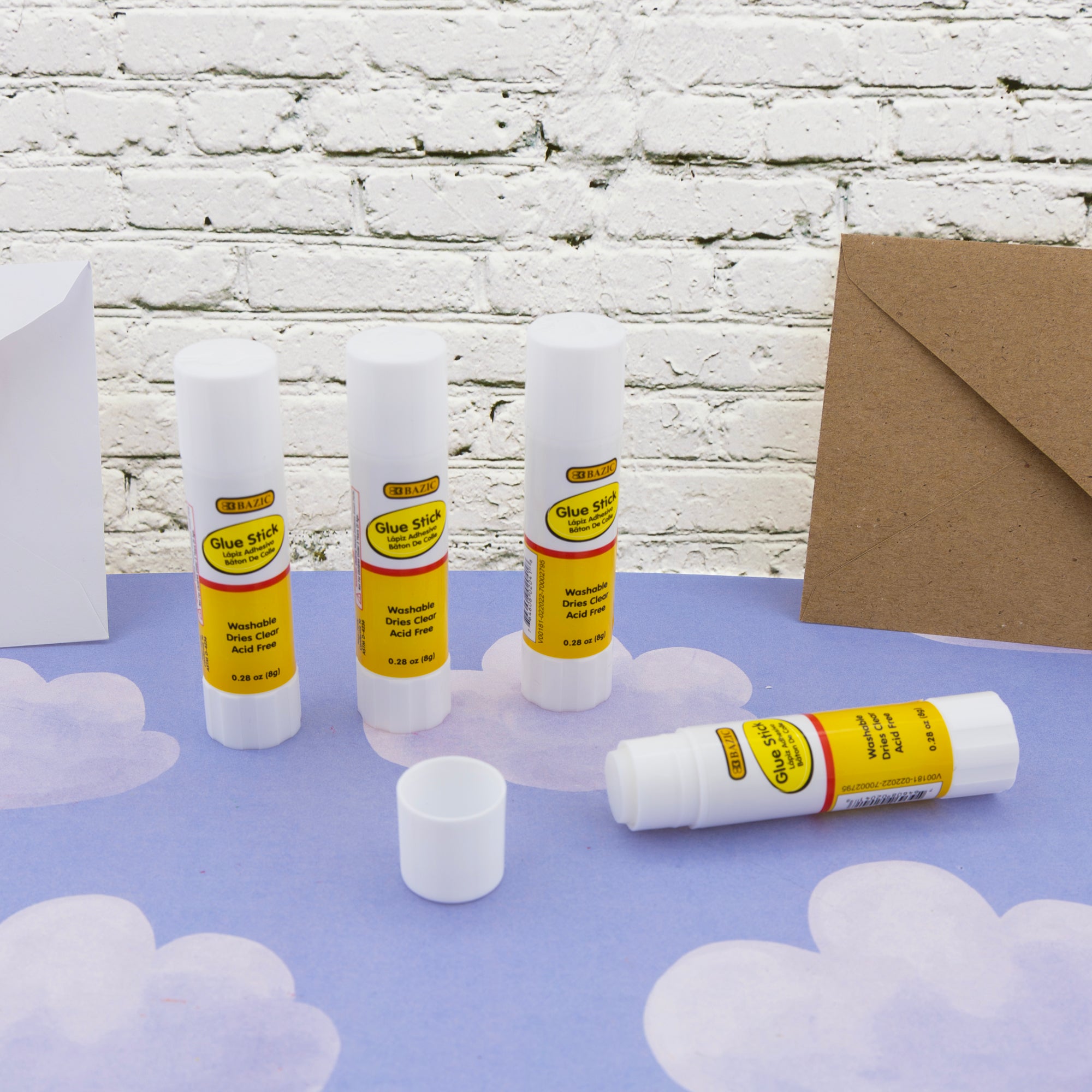 Glue Stick All Purpose 0.28 Oz (8g)(30/Pack)
