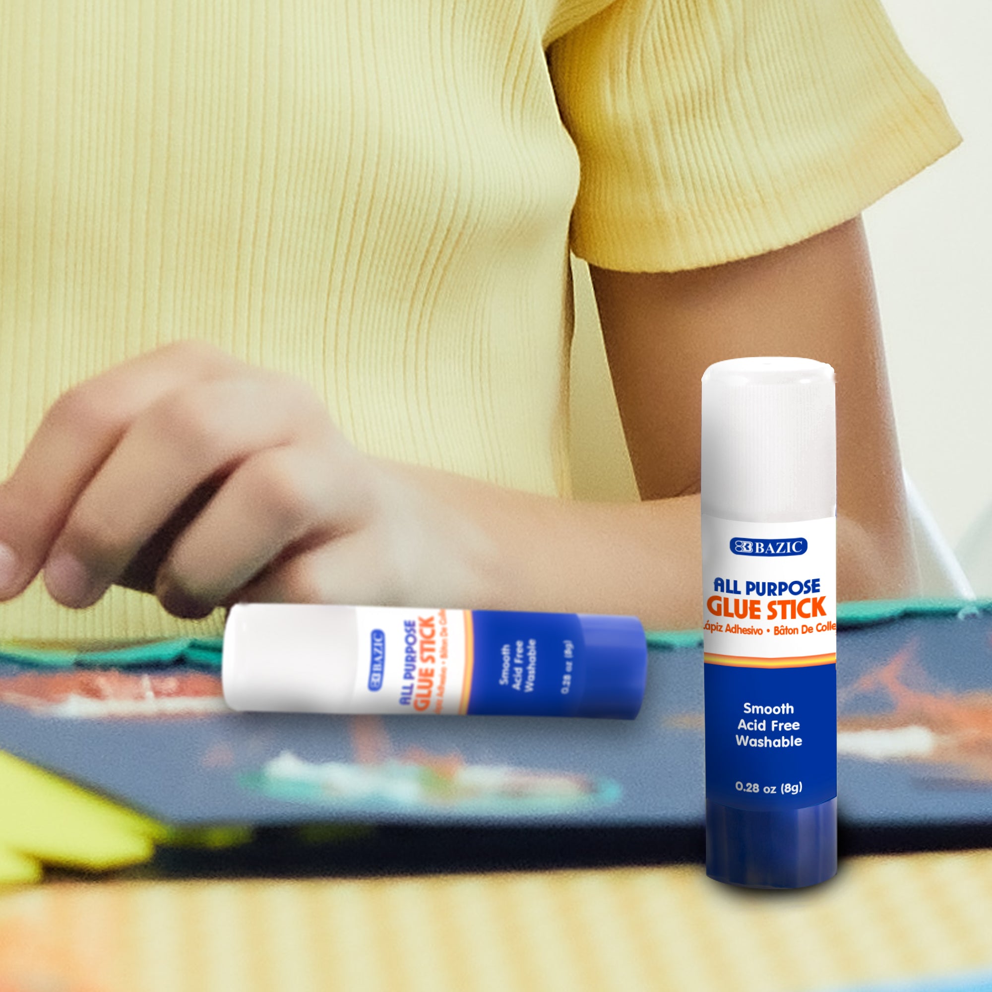 Glue Stick Premium 0.28 oz (8g)(4/Pack)