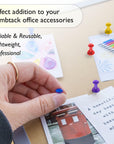 Push Pins Assorted Transparent Color (100/Pack)