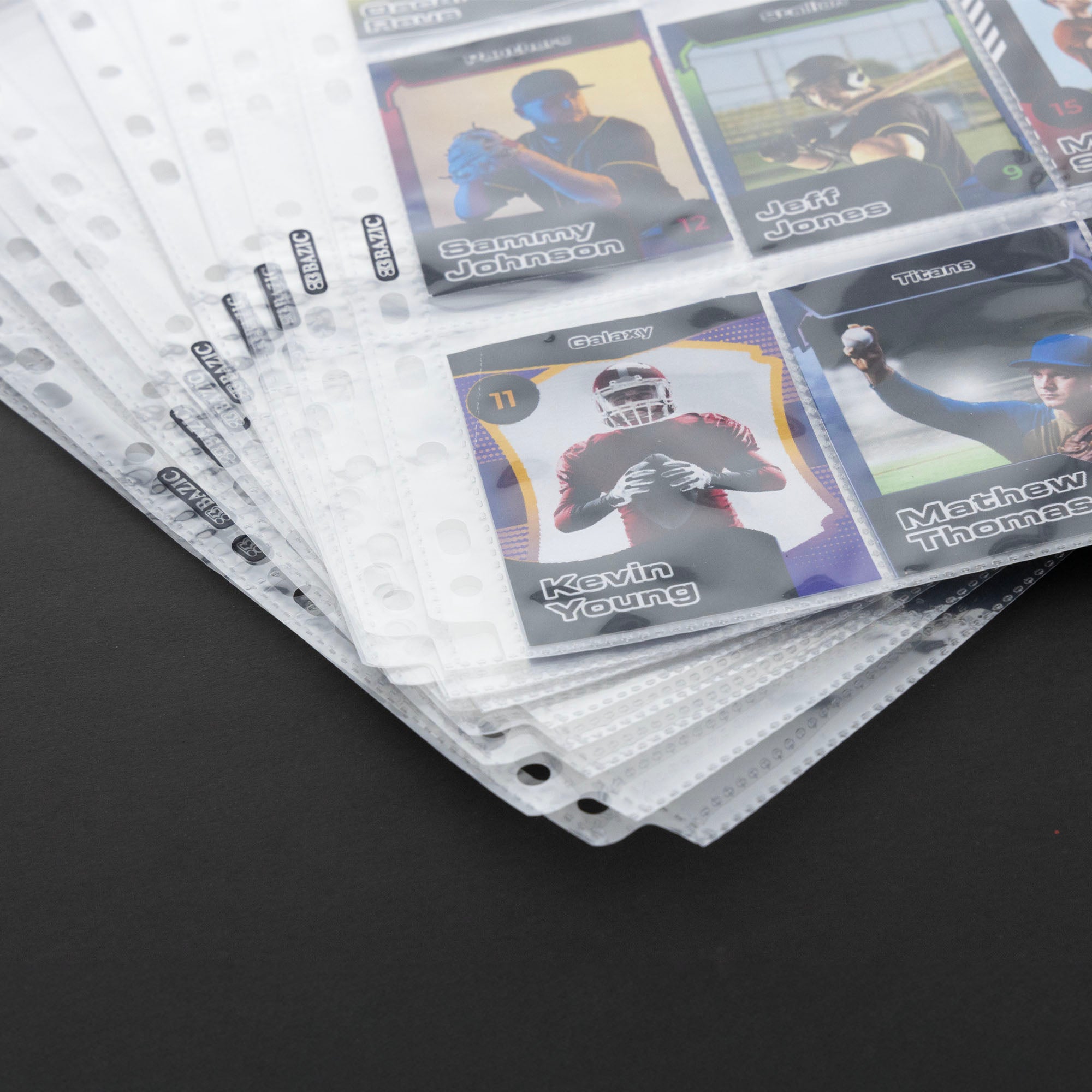 Trading Card Holders Top Loading 9-Pockets (100/Pack)