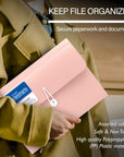 Expanding File A4/Letter Size Poly 7-Pocket Pastel Edition