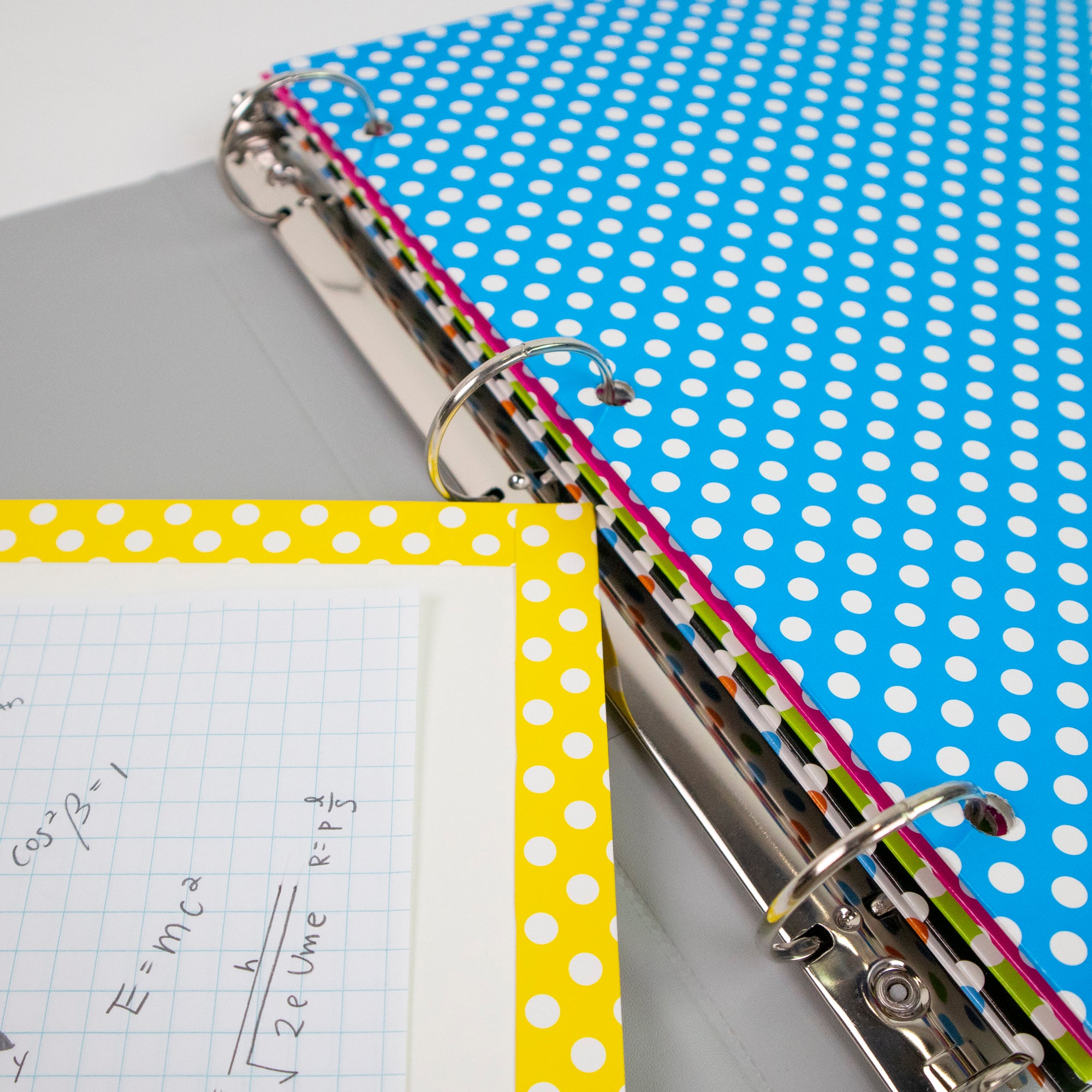 2 Pockets Fashion Portfolios - Polka Dot