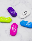Oval Eraser White (4/Pack)