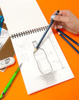 Oval Eraser White (4/Pack)