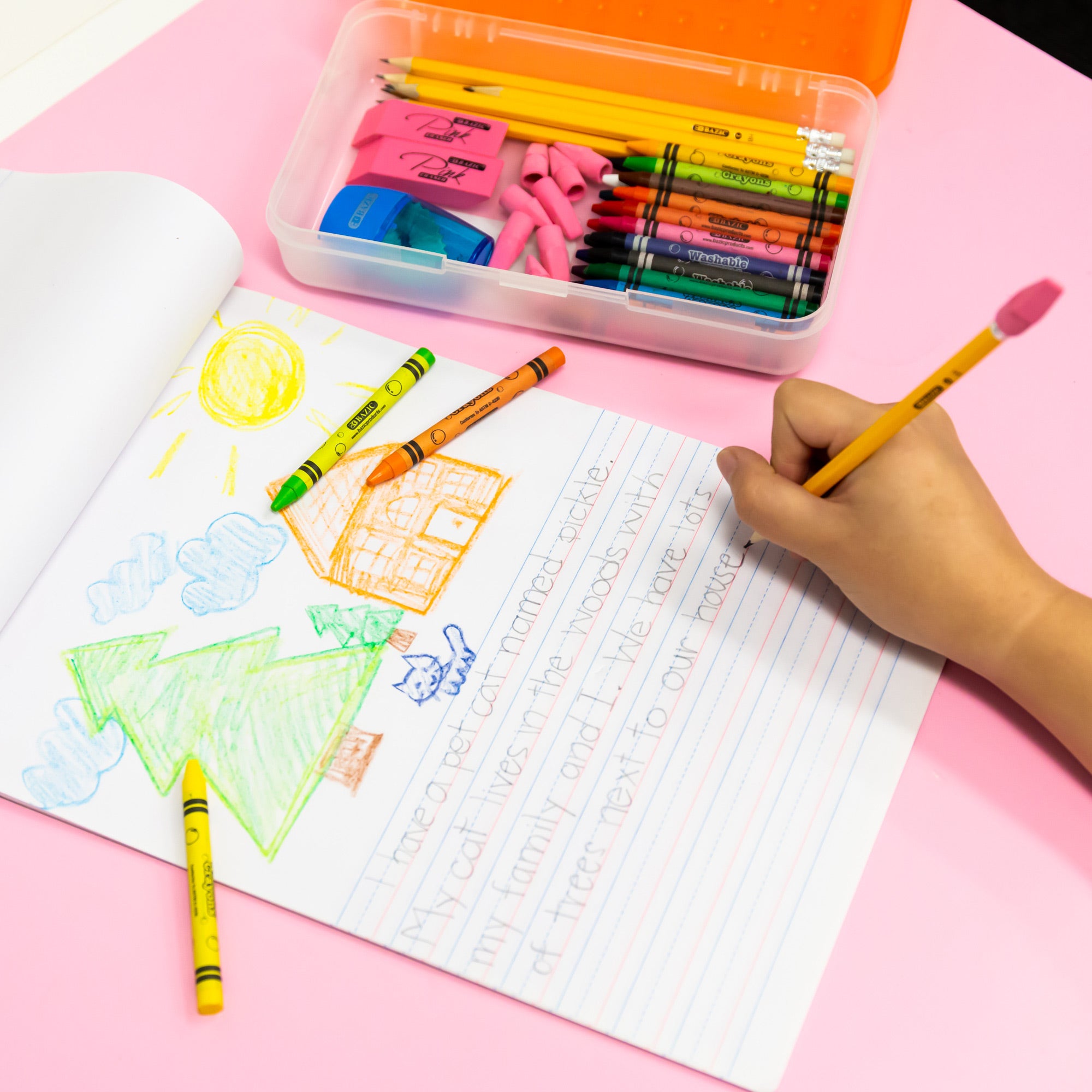Pink Eraser Sets ( 15/Pack)